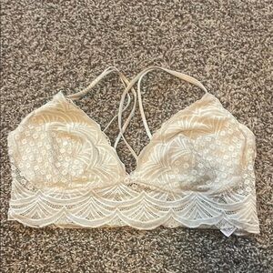 Auden Cream Lace Bralette